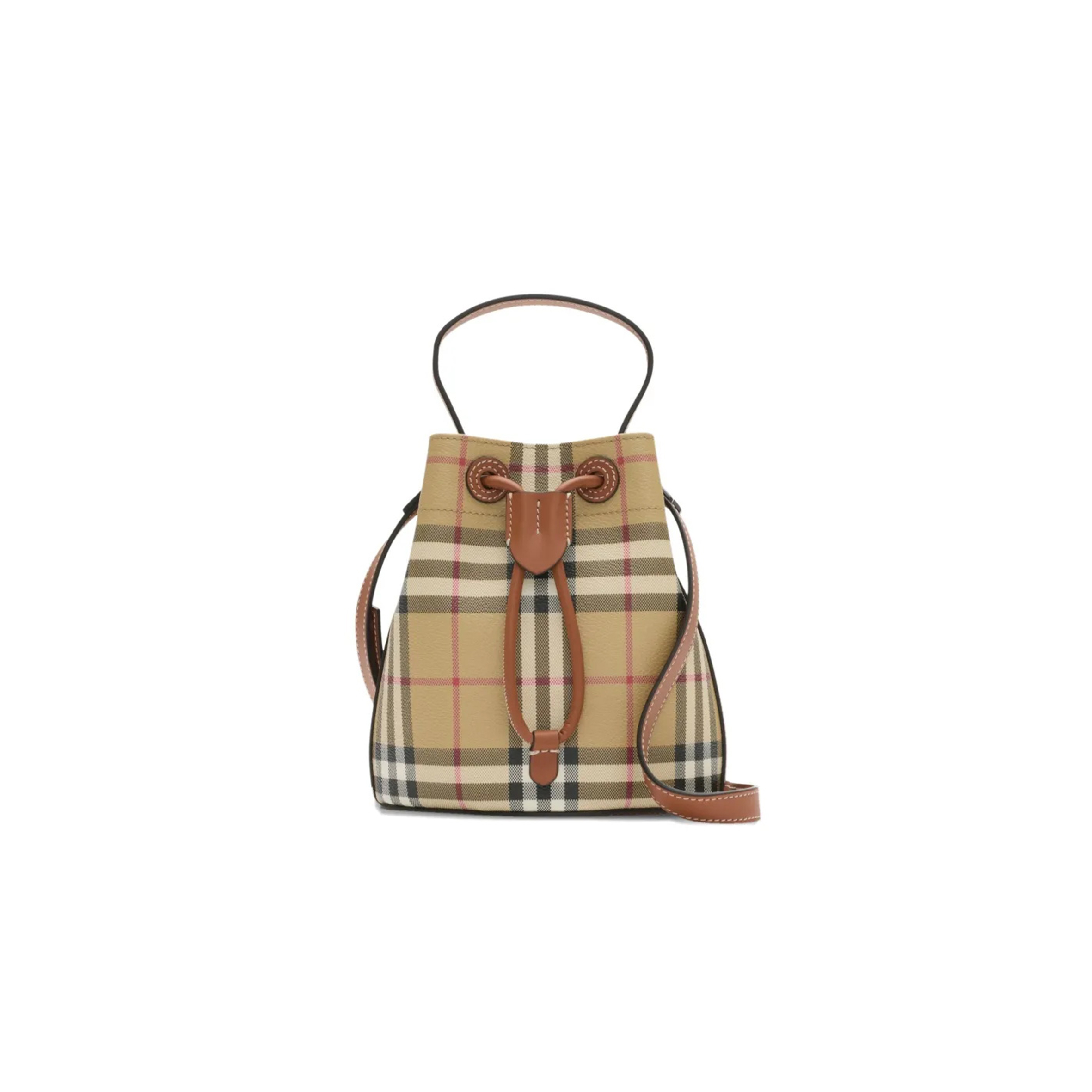 BURBERRY TB MINI BUCKET BAG  (18.5*16.5*11cm)